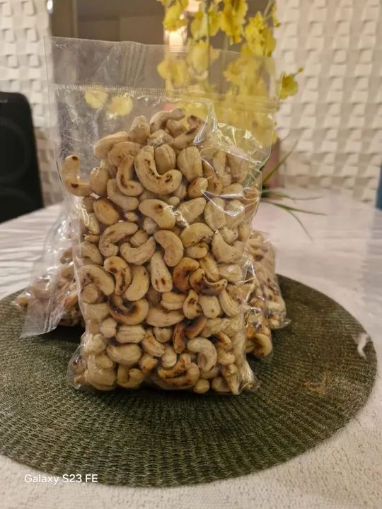 Castanhas assadas e crocantes 500g - Foto 2