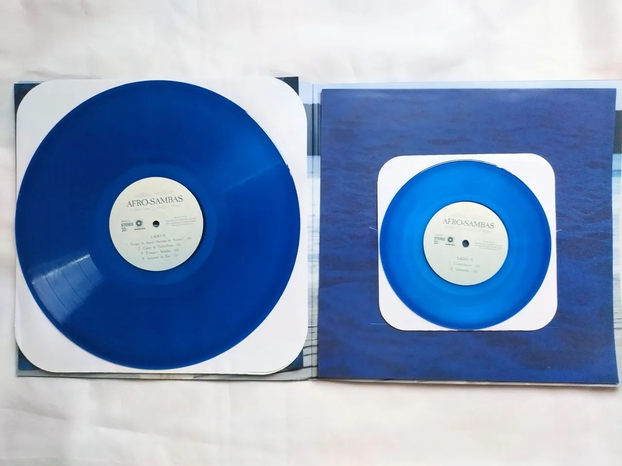 Vinil Afro Sambas Mônica Salmaso e Paulo Bellinati - Foto 4