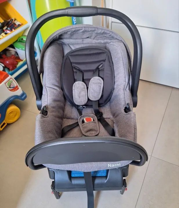 Travel System Epic Lite Infanti - Carrinho de bebê, Bebê conforto e base isofix - Foto 5