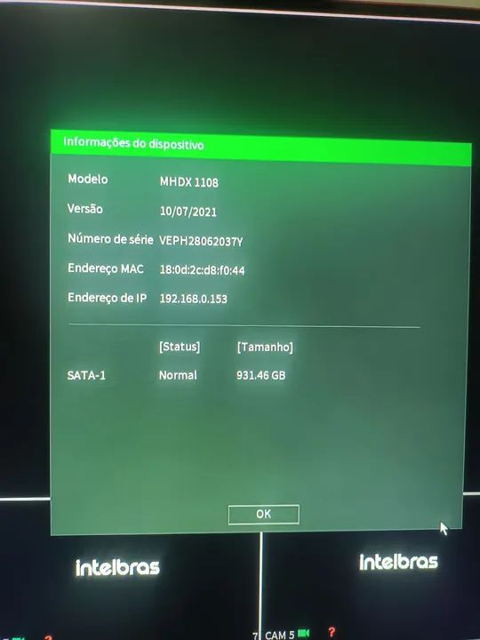 DVR Intelbras 8 Canais - Foto 4