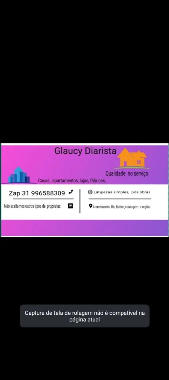 Glaucy Diarista 