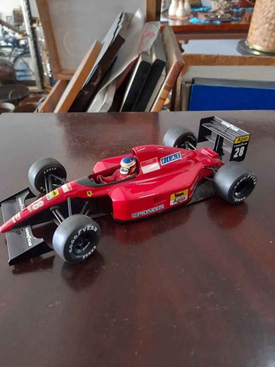 Miniatura de carro 1:20 Ferrari 643 Tamiya - Foto 2
