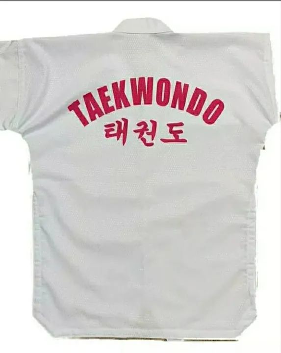 Lindo Dobok Taekwondo Infantil Tam. M2 SEMINOVO - Foto 2