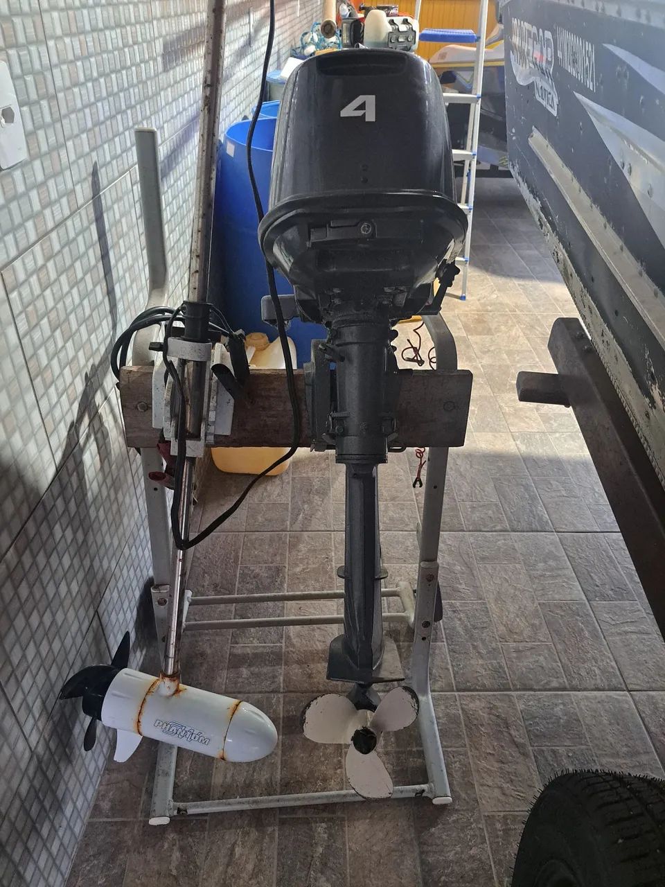 Motor yamaha 4 hp - Foto 2
