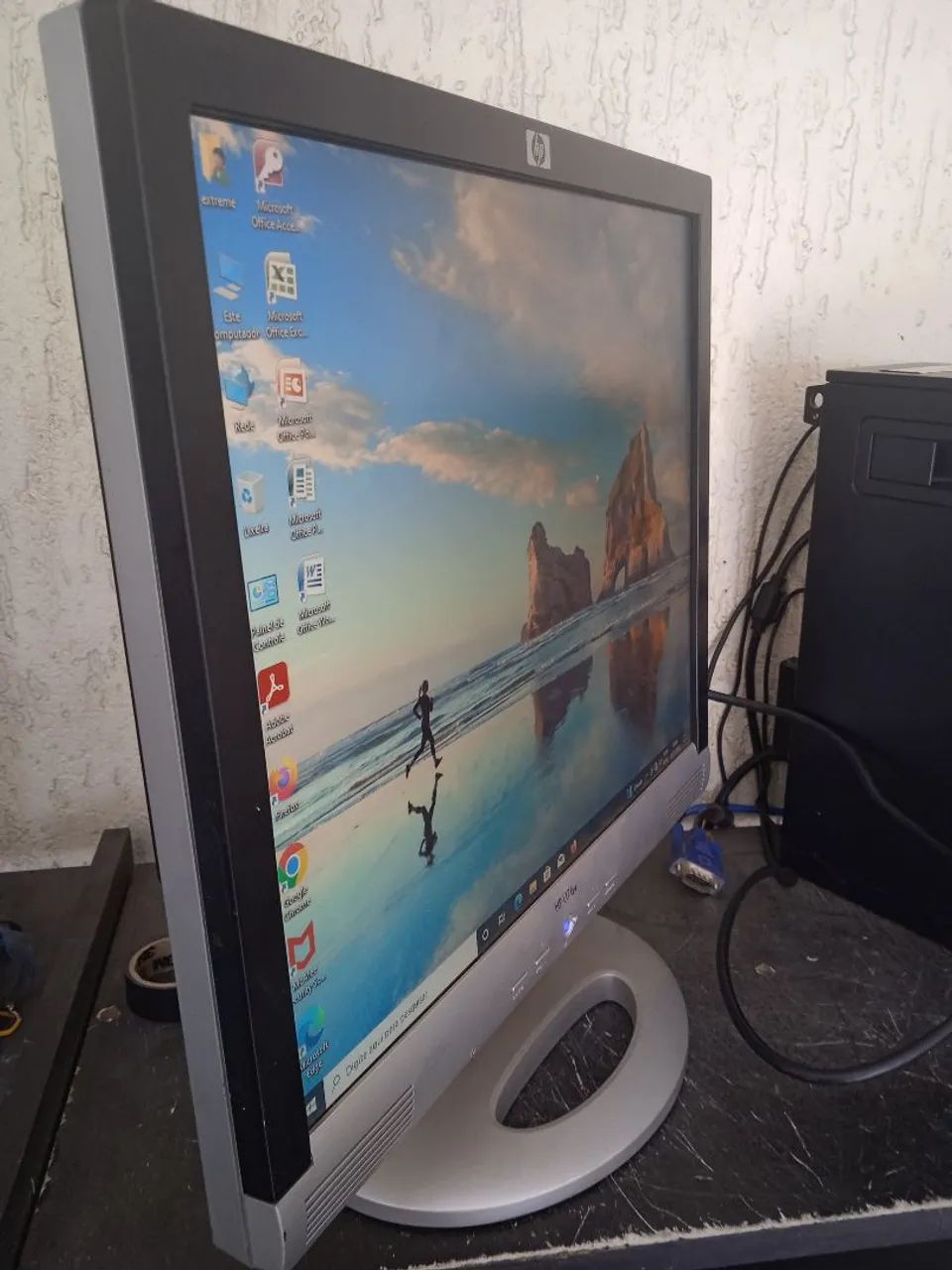 Monitor 17  polegadas hp completo - Foto 3