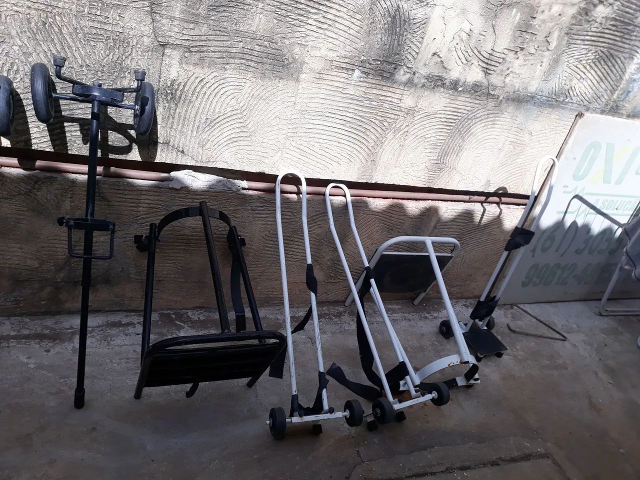 Carrinhos de mão para transporte de cilindros - Foto 4