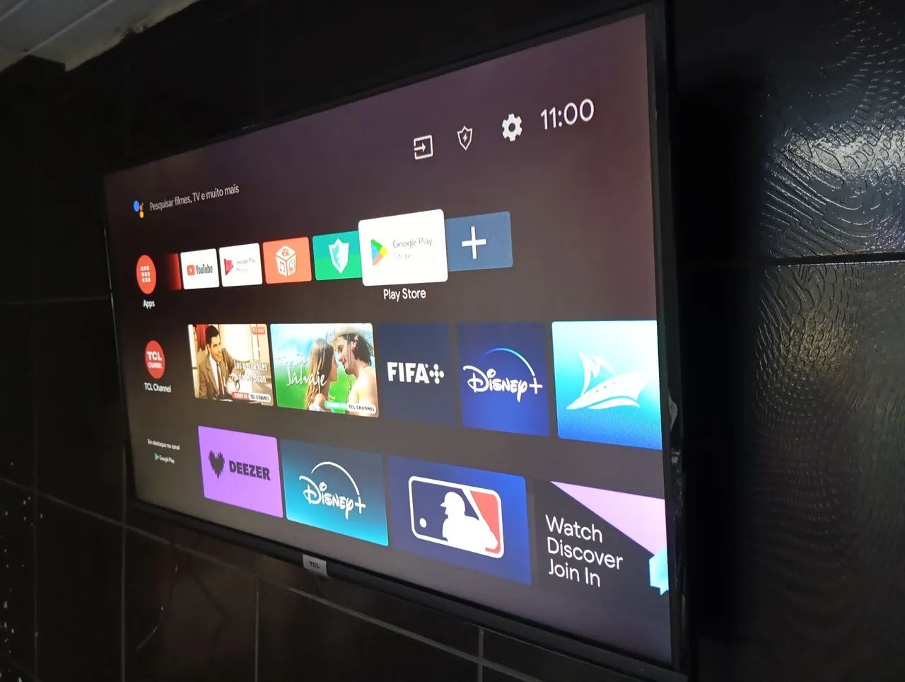 Smart tv TCL Android 43 polegadas  - Foto 3
