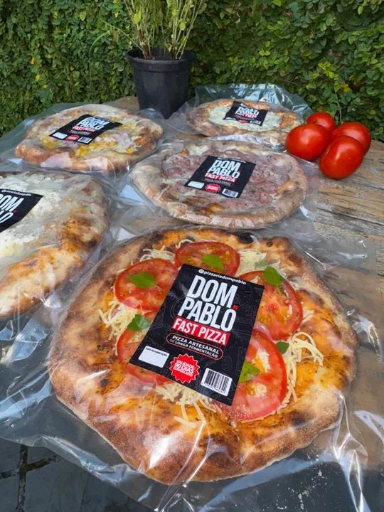 Pizza a vácuo artesanal - Dom Pablo