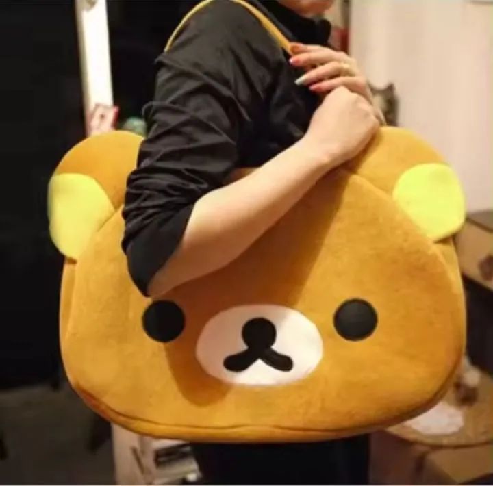 Bolsa Grande Pelúcia Rilakkuma