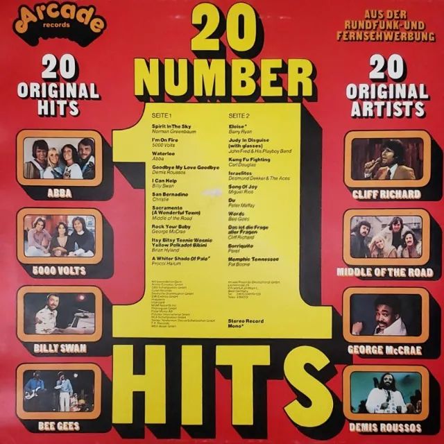 Lp 20 Number Hits (importado)(zerado) - Foto 2