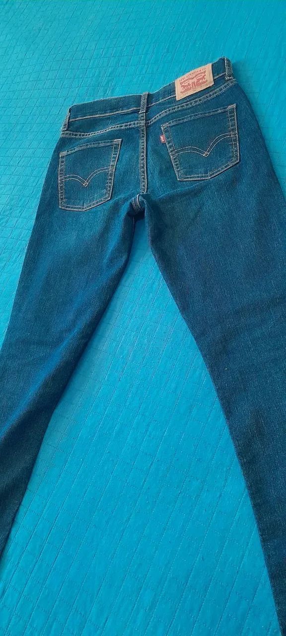 Calça Jeans Skinny Levi's tam P - Foto 5