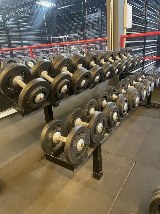 KIT DUMBELL INJETADO+ TORRE (PROMOÇÃO) - Foto 5