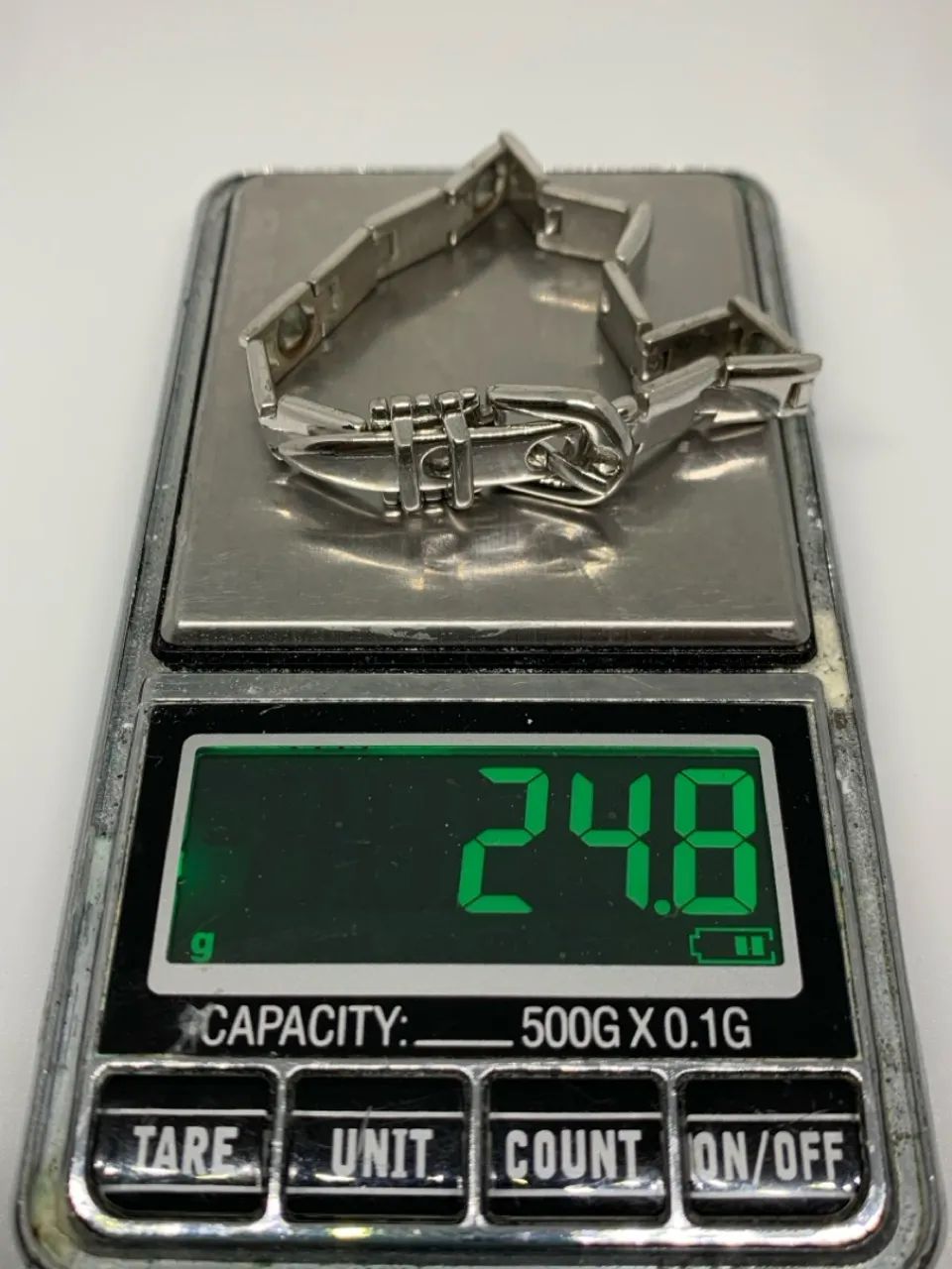 pulseira silver con designer fivela - Foto 2