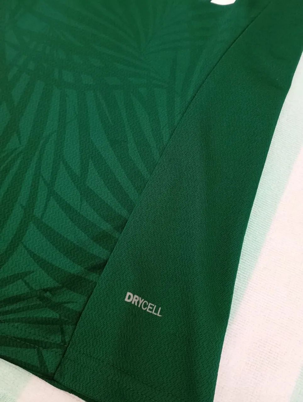 Camiseta Palmeiras Puma feminina Verde M - Foto 2