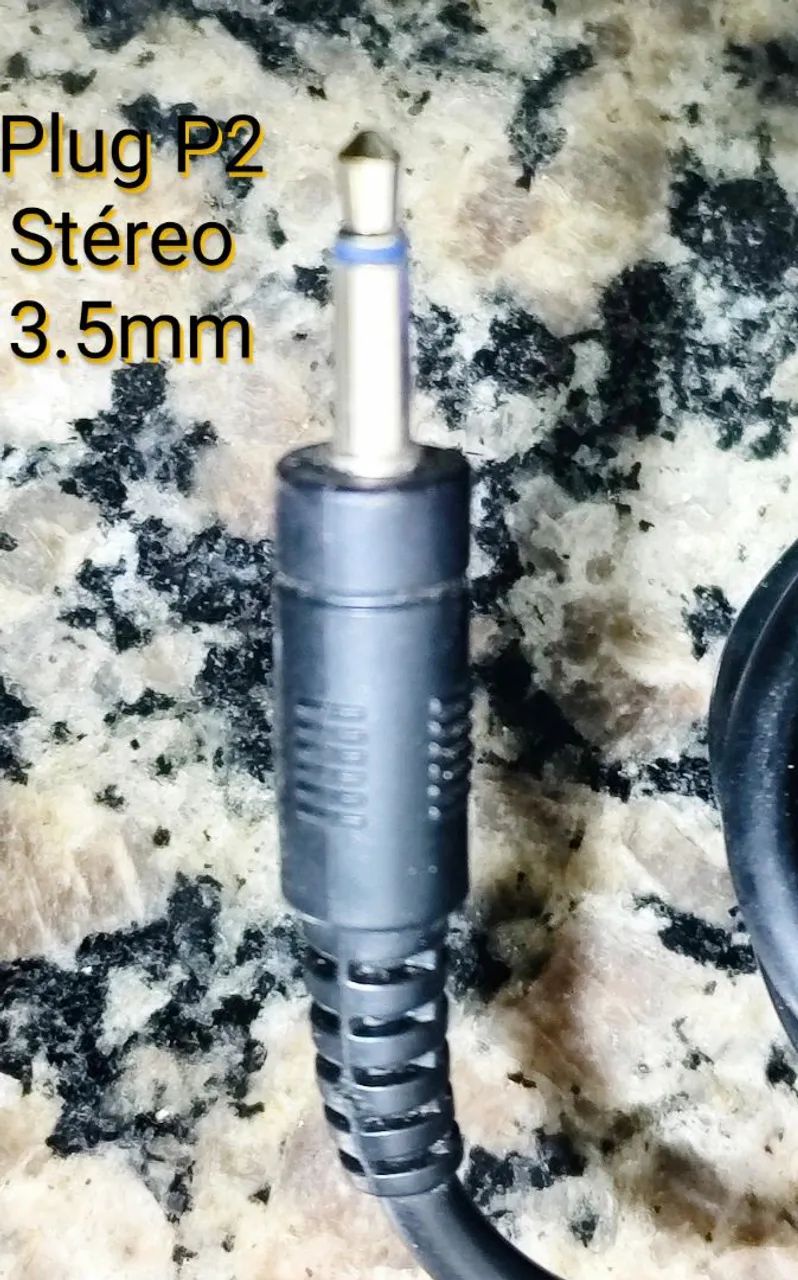 Microfone Carol com Fio 3m ,  plug de 3.5mm - Foto 4