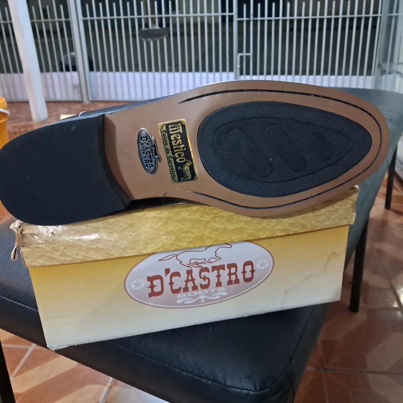 Bota de Couro D'Castro - Foto 4