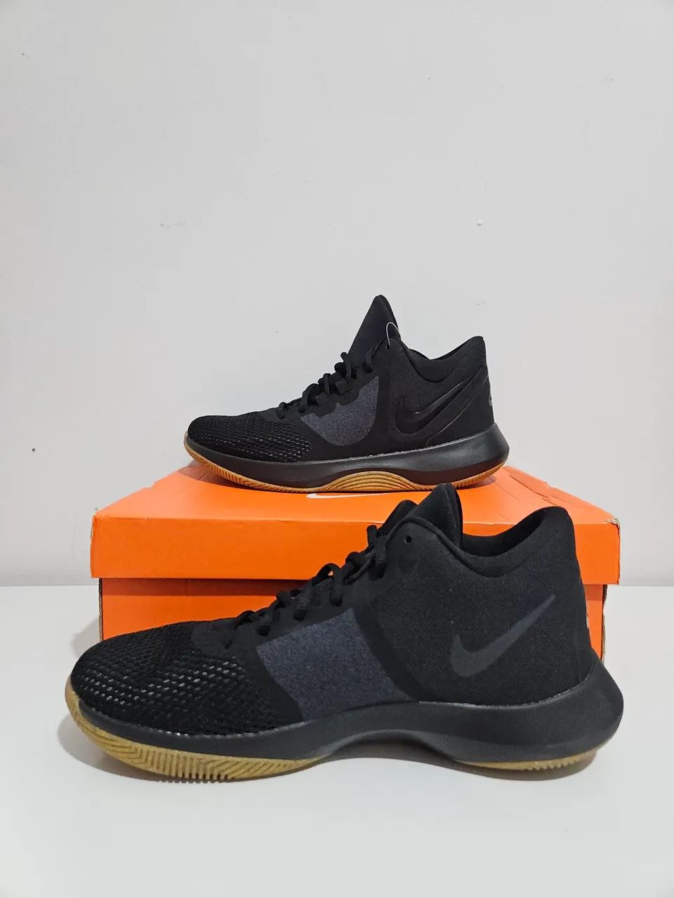 Basketball Shoe TÃªnis Nike Air Precision Preto Nike Precision