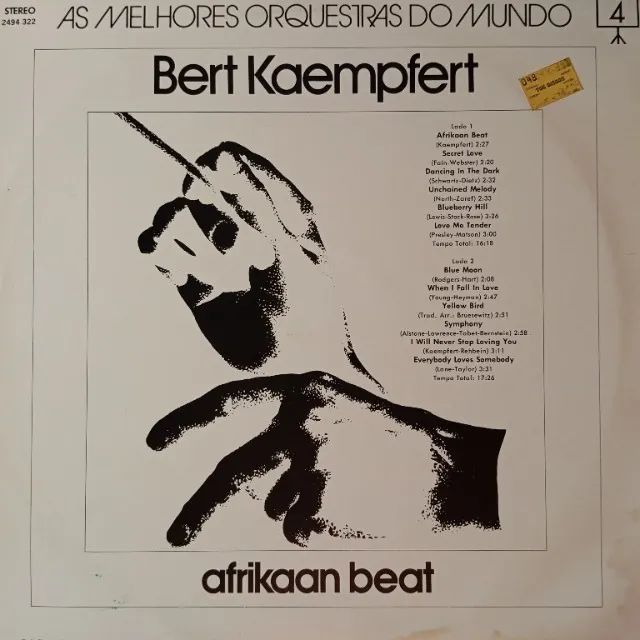 Disco de Vinil LP Bert Kaempfter - Afrikaan Beat - Foto 2