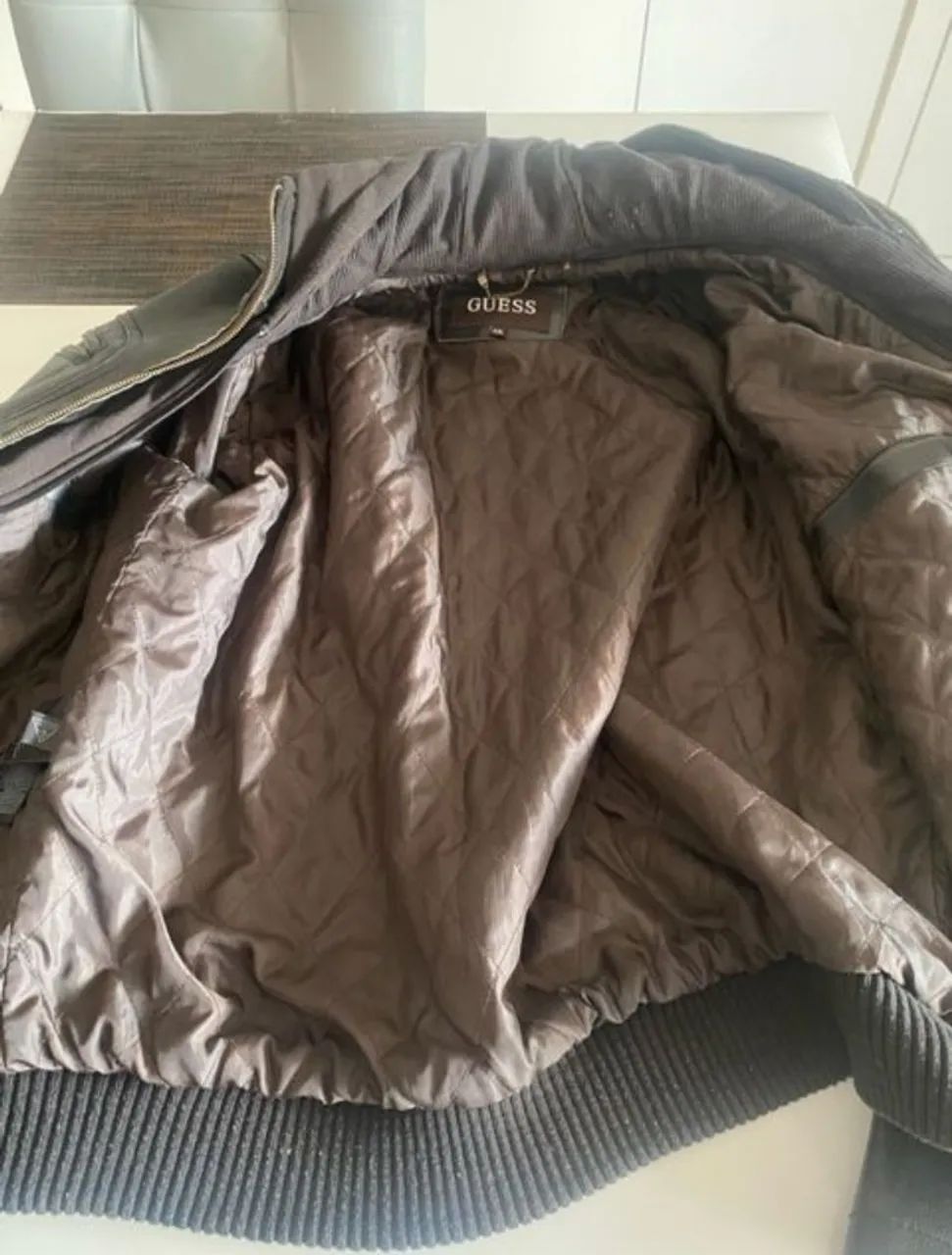 Jaqueta de couro Guess - Foto 4