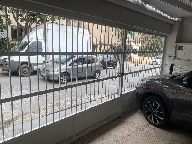 Portão de garagem de alumínio  de correr  metragem 2,80 x 2,10  cor branco 2 folhas - Foto 3