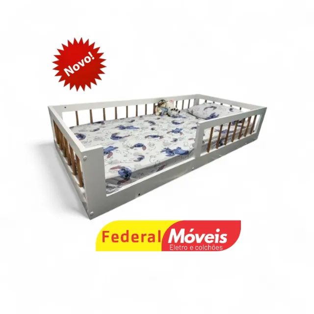 Cama 100% MDF 195x100cm (sem colchão) - Mega Promoção!