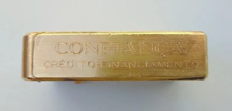Raro isqueiro promocional da confiança crédito financeiro - Foto 5