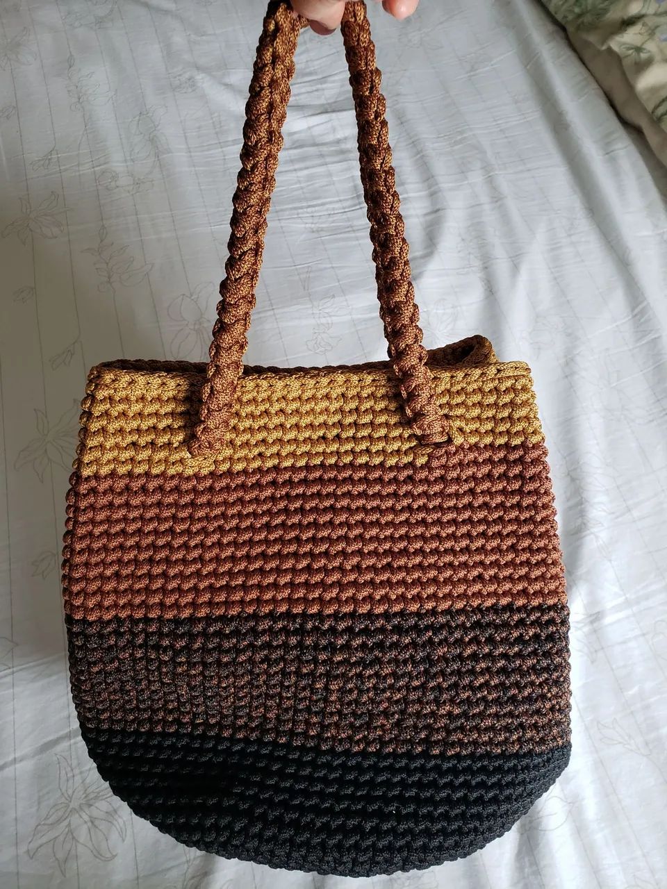 Bolsa em crochê  - Foto 2