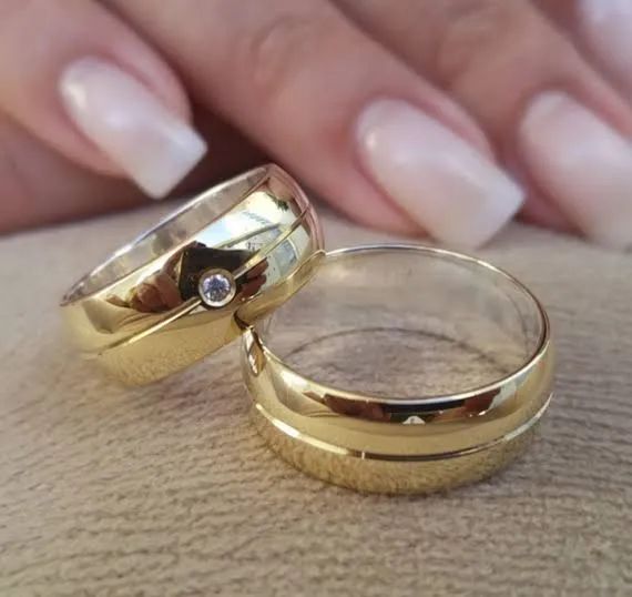 alianças de casamento moeda antiga  - Foto 4