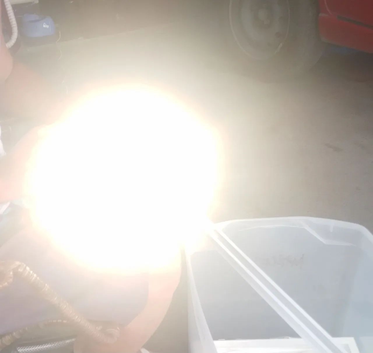 Luminária LED de teto redonda branca - Foto 5