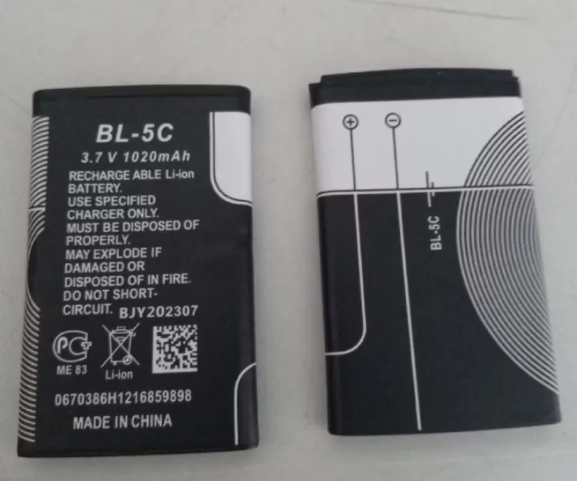 Bateria NOKIA BL5C 3.7v 1020mAh Uso Geral