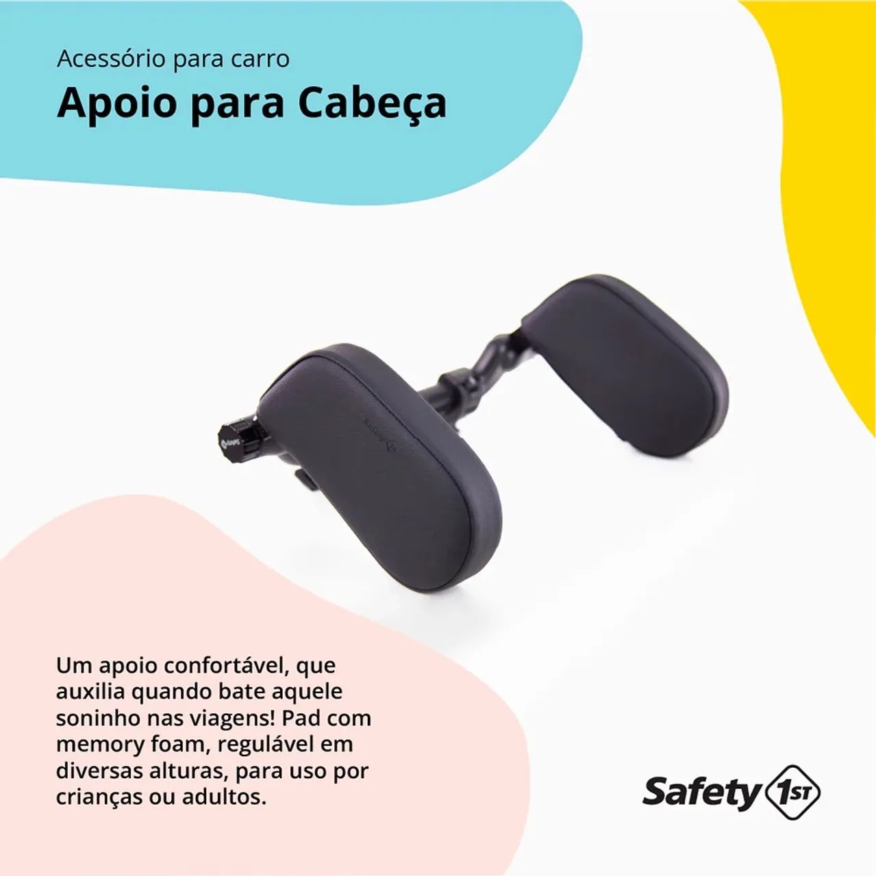 APOIO DE CABEÇA PARA BANCOS AUTOMOTIVOS - Foto 2