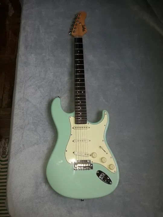 Guitarra Tagima T635 Surf Green NOVA e REGULADA - Foto 3