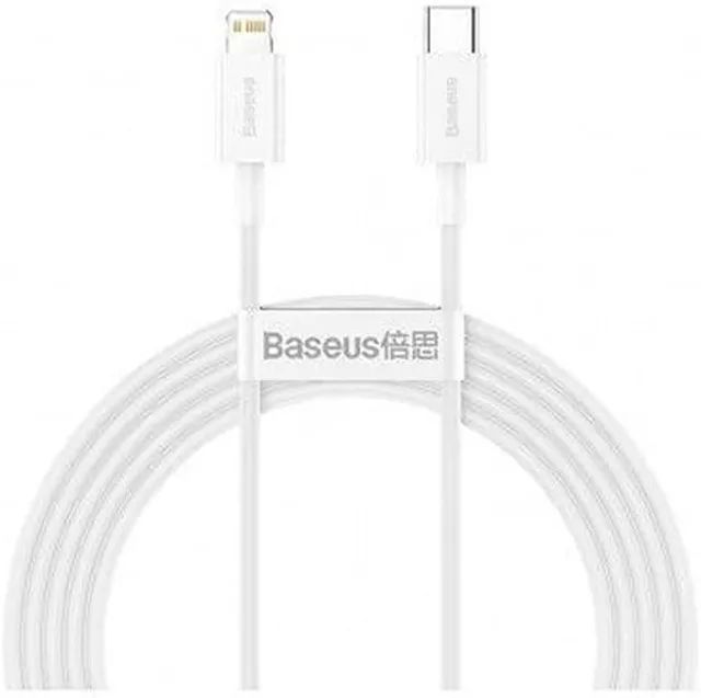 Cabo Baseus USB-C Lightning (iPhone) PD 20W carregamento rápido - Foto 2