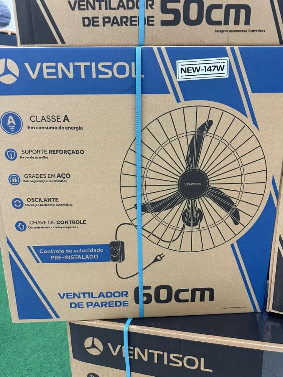 Ventilador de Parede 60cm