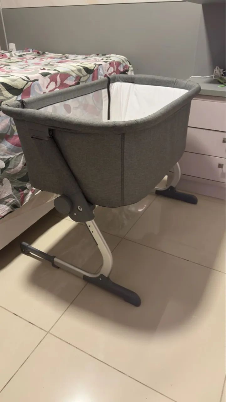 Berço Safety 1st Cinza - Foto 3