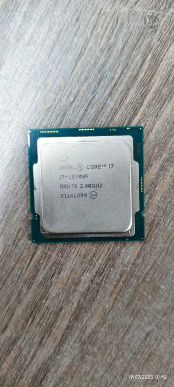 Processador Intel Core i7-10700F com Cooler