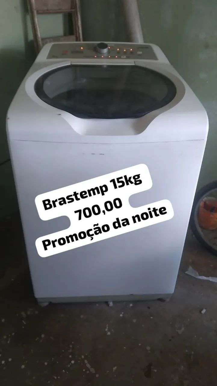 Máquina de Lavar Brastemp 15kg - Promoção da Noite!