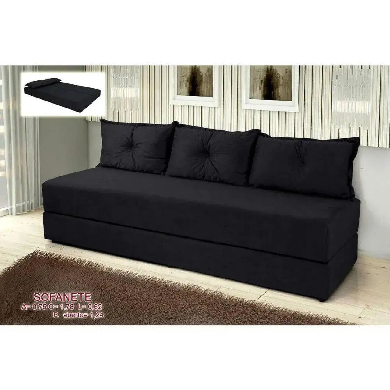 Bifunctional Sofa Bed - SOFANETE64840786066946122