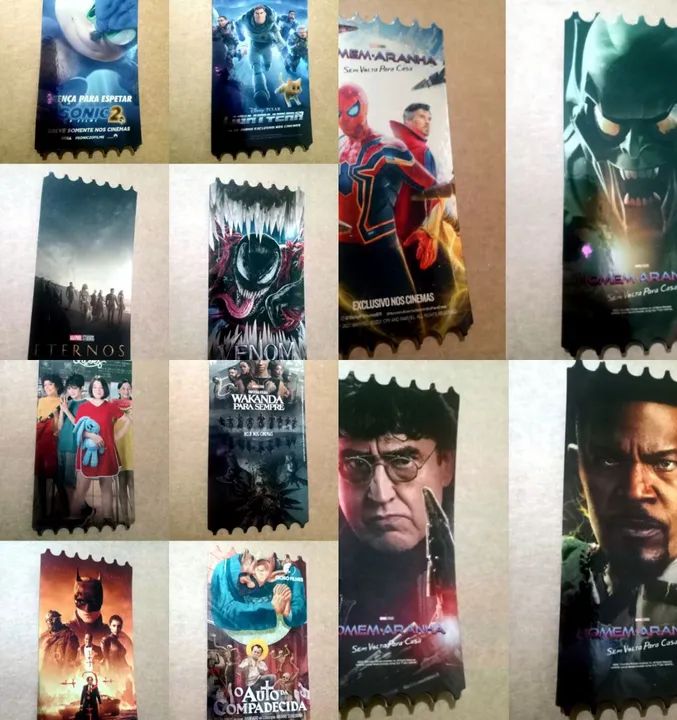 Ingressos de Cinema Colecionáveis  - Foto 4