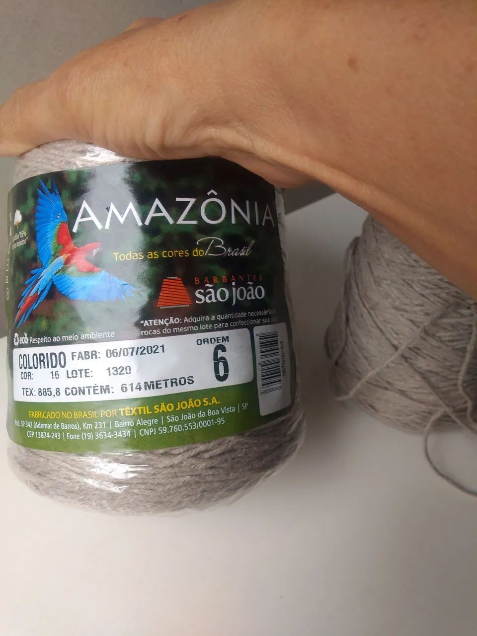 Barbante 614 metros - Amazônia - Cor 16