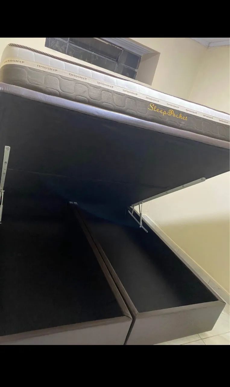 Cama box super king varios hoje