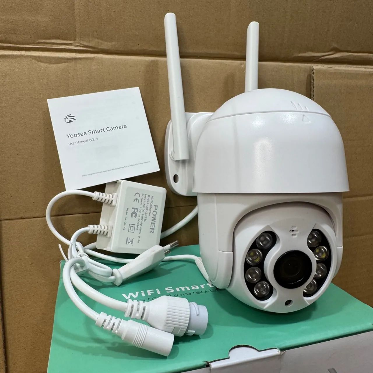 Câmera Wi-Fi Inteligente 1080P HD aplicativo yoosee  - Foto 2