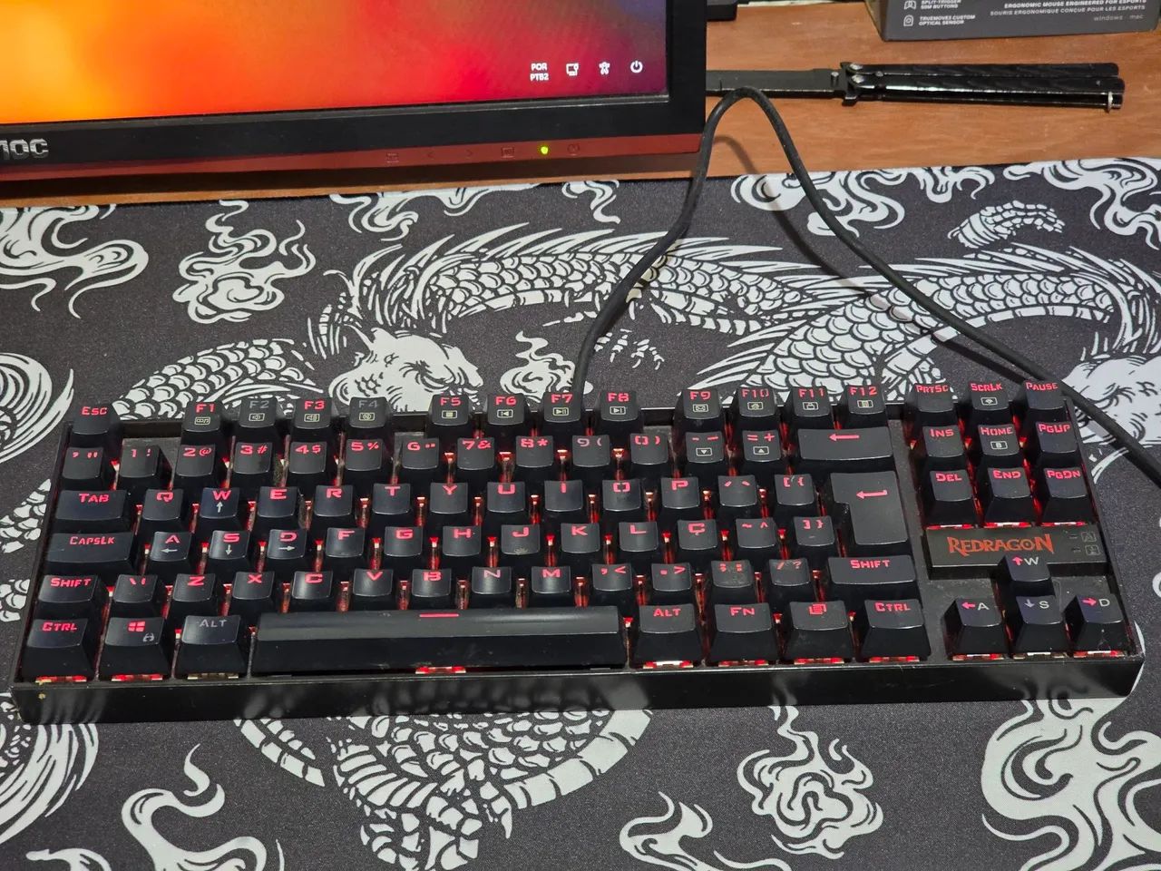 Redragon Kumara Brown Switch Gaming Mechanical Keyboard64197819017729120