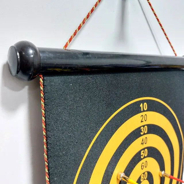 Jogo de Dardos Alvo Imã 2 em 1 - Fazemos Entrega - Foto 4