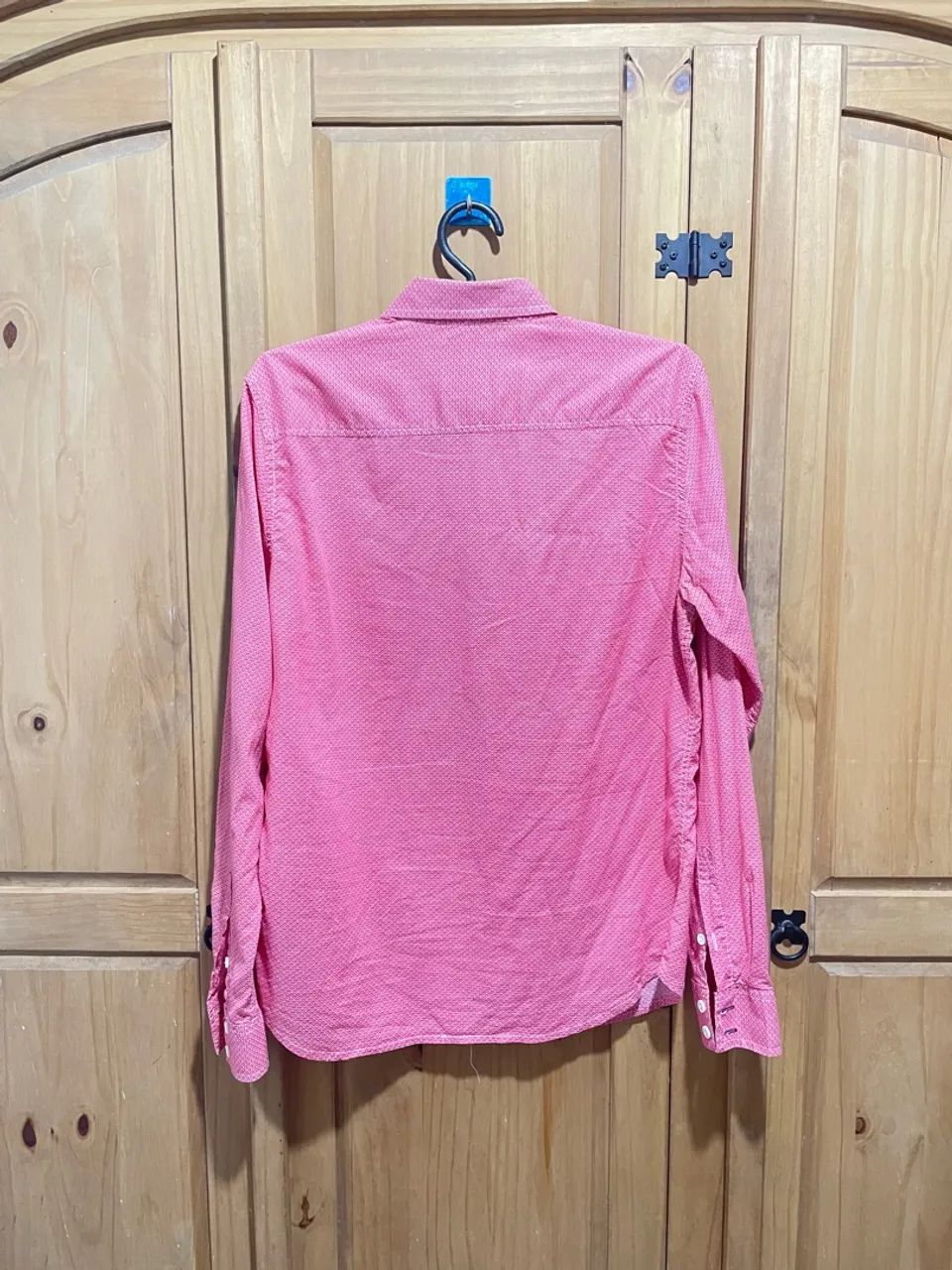 Camisa social rosa - Tamanho P - Foto 2