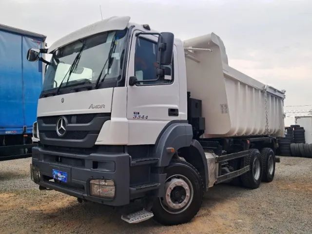 MB AXOR 3344 6X4 CAÇAMBA 16 M³ - (2021)