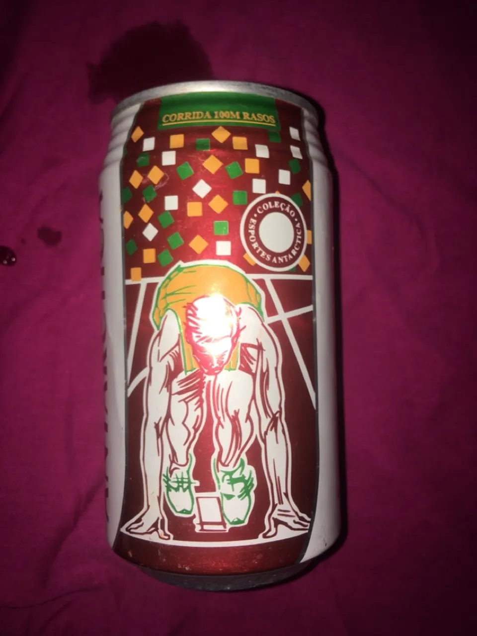 Lata Guaraná Antártica Década de 90