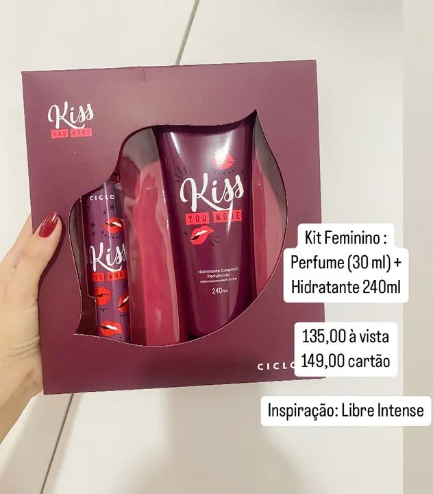 Perfume + Hidratante Feminino 