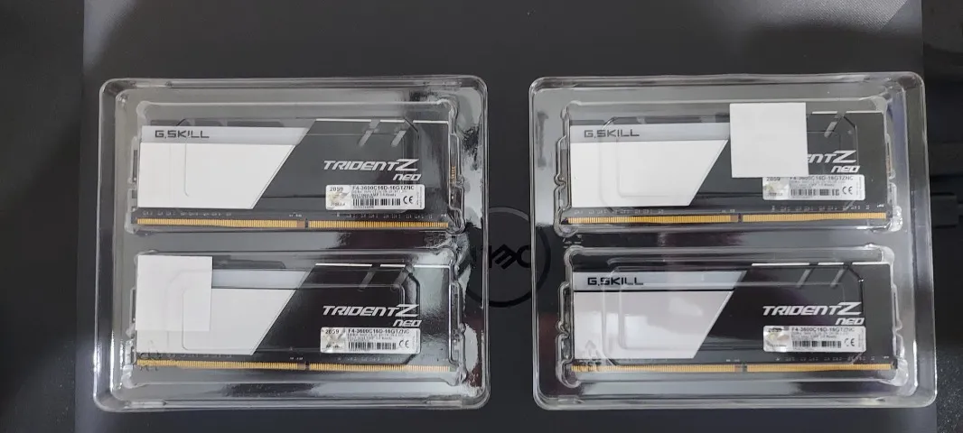G.skill Memória RAM TridentZ Neo 32GB 4x8GB DDR4 3600Mhz
