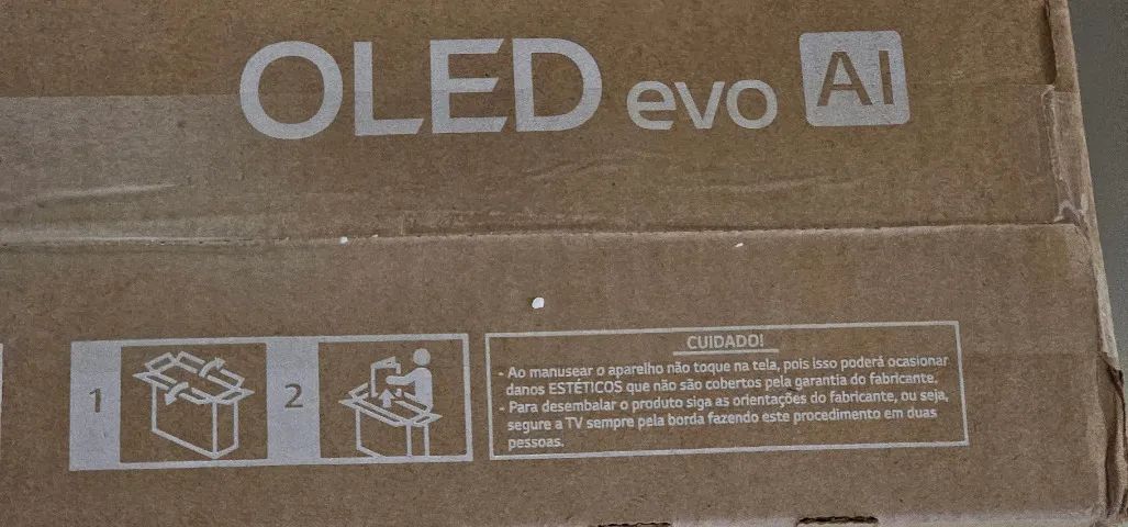 Lacrado - Smart tv LG OLED Evo C4 42 polegadas - Foto 2